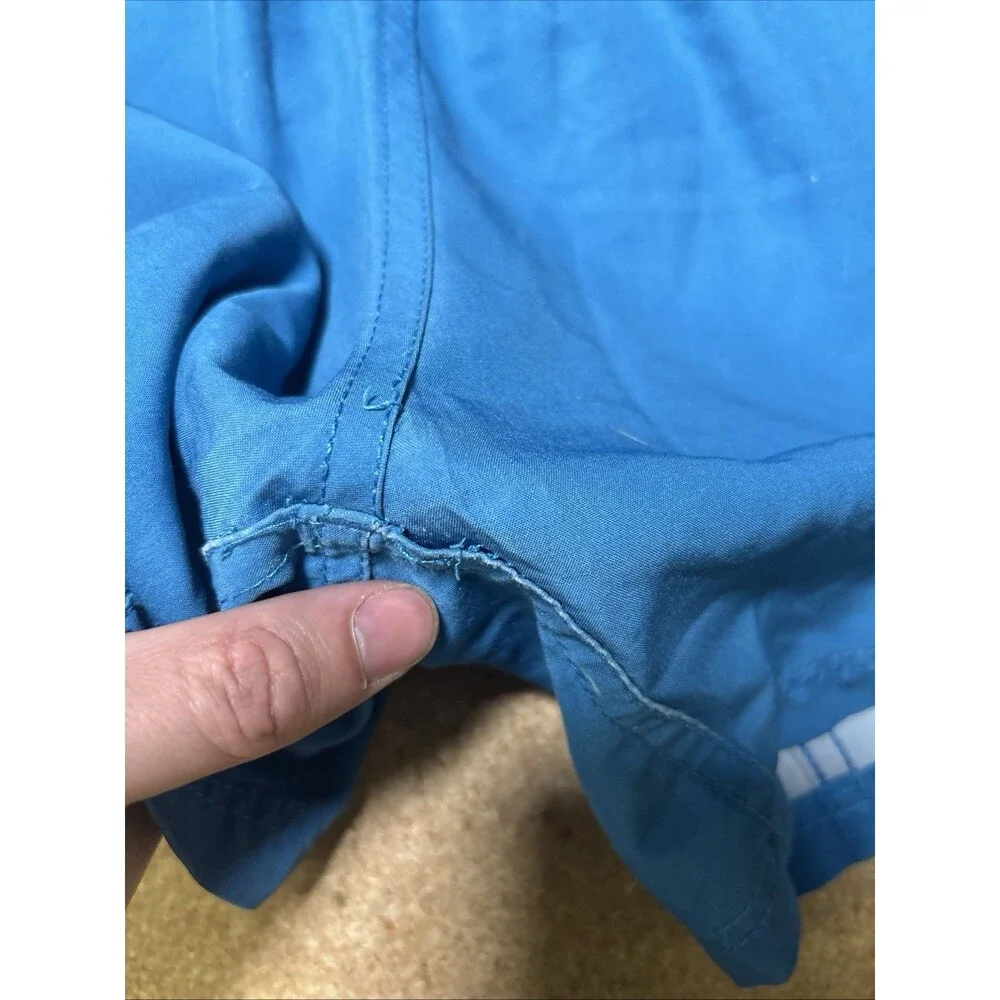 HVIII Goat Shorts Mens L Blue Athletic Casual Streetwear Drawstring D1